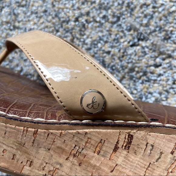 HOST PICK🎉Sam Edelman Cork Platform Wedge Sandal - Picture 3 of 8